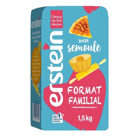 Erstein sachet sucre semoule 1.5kg