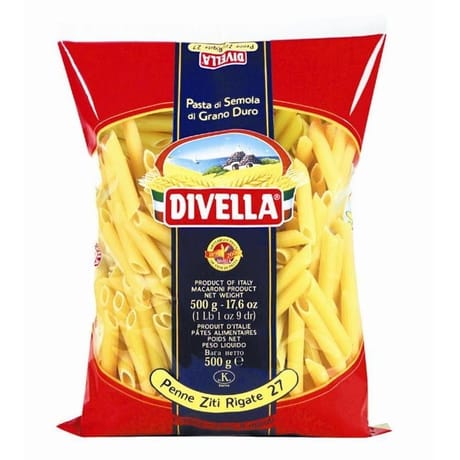 Divella pâtes penne ziti rigate n°27 500gr