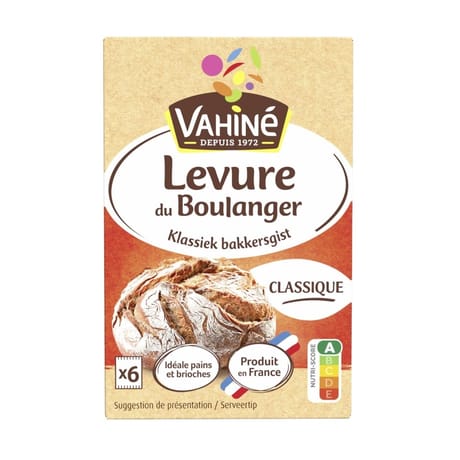 Vahiné levure du boulanger traditionnelle 48g