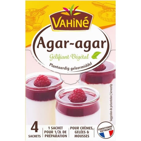 Vahiné agar agar gélifiant végétal 8g