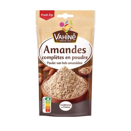 Vahiné amandes complètes en poudre 100g