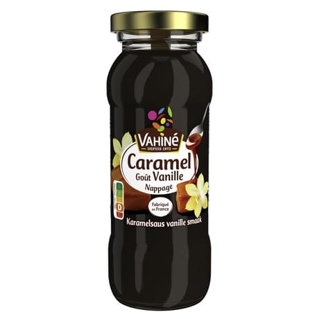 Vahiné nappage caramel goût vanille 200g