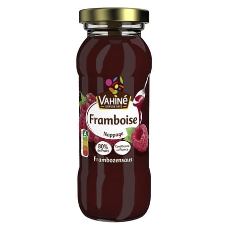 Vahiné nappage framboise 155g
