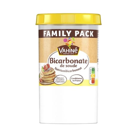 Vahiné boîte ménagère bicarbonate alimentaire 250g