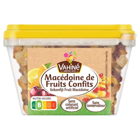 Vahiné macédoine de fruits confits 150g