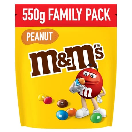 M&M's Peanut bonbon chocolat cacahuète 550g