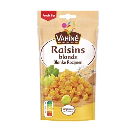 Vahiné raisins blonds 125g