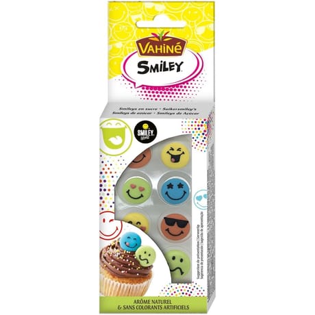 Vahiné assortiment de 8 décors de confiserie 10g