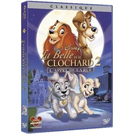 Dvd La belle et le clochard 2 : l'appel de la rue