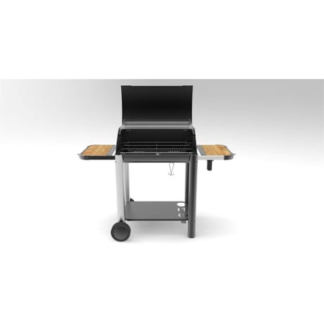 Barbecue vulcano 3000 new Charbon de bois Sur chariot  70x48cm