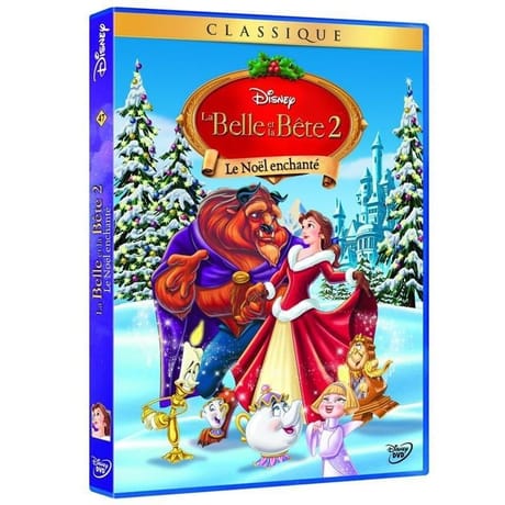 Dvd la belle et la bête 2 le noël enchanté