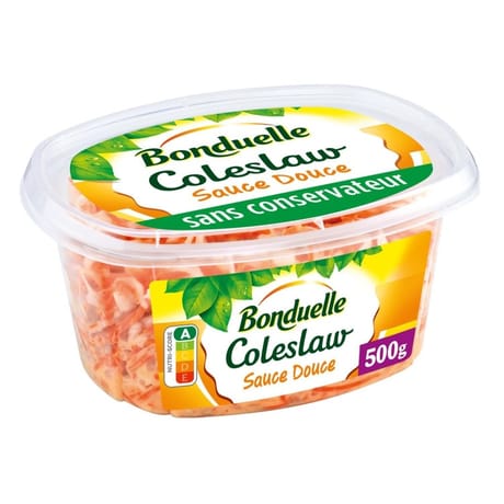 Bonduelle coleslaw sauce douce 500g