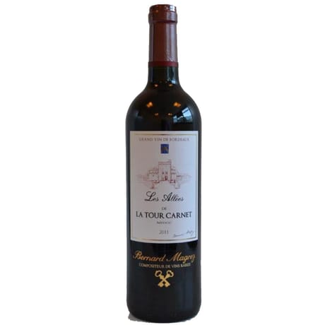 Médoc les Allées de la Tour Carnet Second vin 13.5% Vol. 75cl