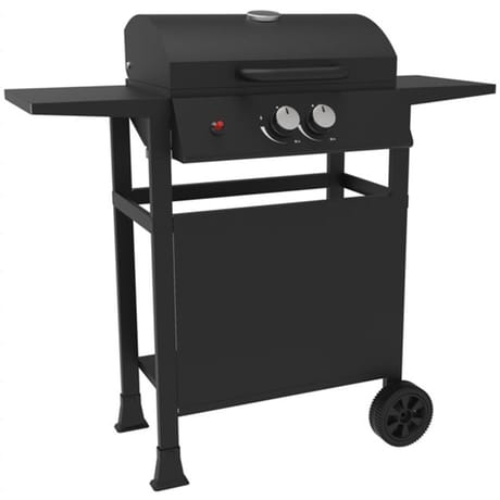 Bbq gaz 2 bruleurs Noir