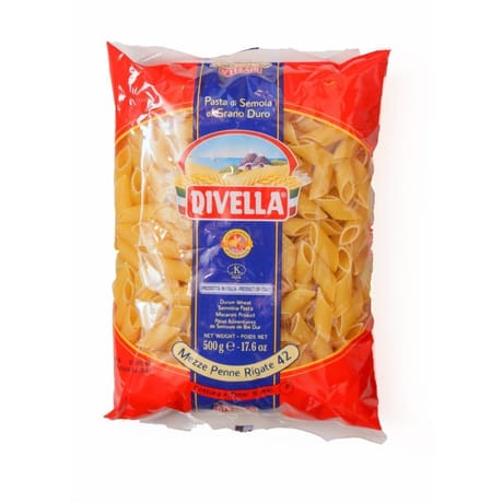 Divella Pâtes mezze penne rigate n°42 - 500g