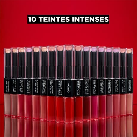 L'oréal paris infaillible rouge à lèvres x3 801 toujours toffee