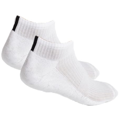 2 paires de mini socquettes basic sport homme Olympia DD7 BLANC X2 T39\42