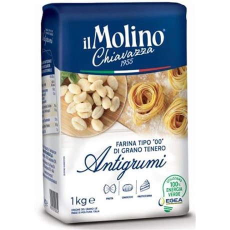 Molino Chiavazza Farine de blé tendre "00" Anti-grumeaux 1Kg