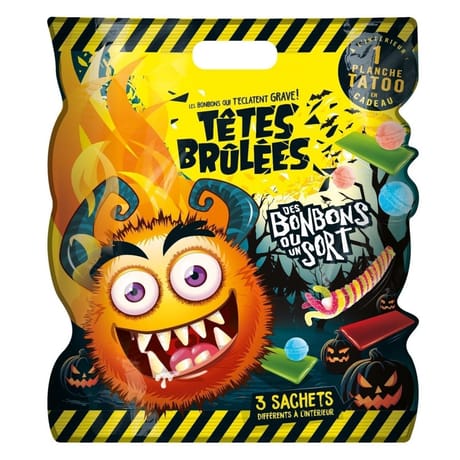 Têtes brûlées des bonbons ou un sort 515g