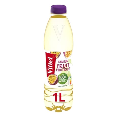 Vittel up eau aromatisée fruits exotiques bio 1l