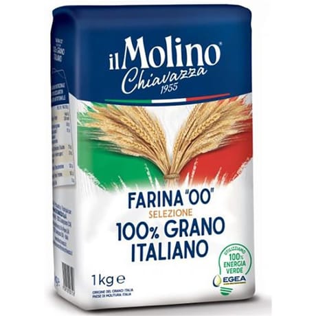 Molino Chiavazza Farine "00" Blé Tendre 100% Italienne 1 kg