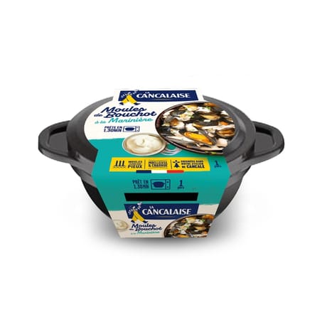 Moules de bouchot à la marinière 500g
