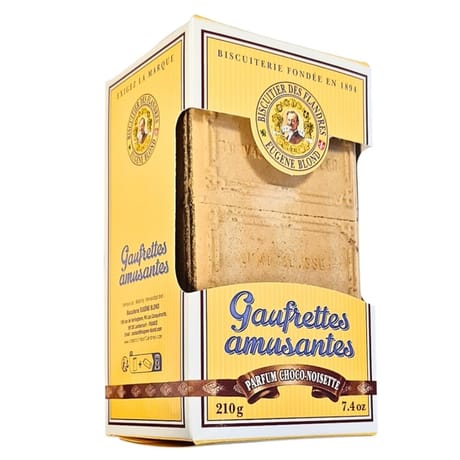 Eugène Blond gaufrettes amusantes chocolat 210g