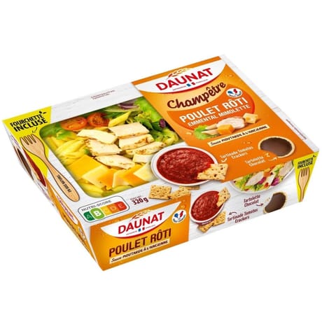 Daunat plateau champêtre 320g