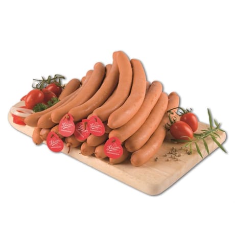 Saucisse bockwurst Schroeder légérement fumée