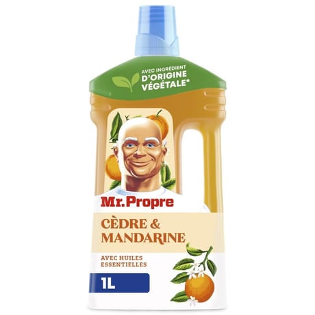 Mr propre nettoyant multi usages cèdre et mandarine aux huiles essentielles 1l