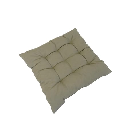 Assise fauteuil matelas "colors ficelle" 46x46x9 cm