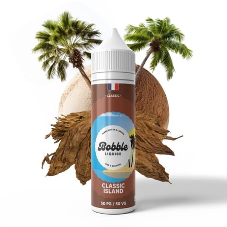 Bobble e-liquide Classic-Island 50ml