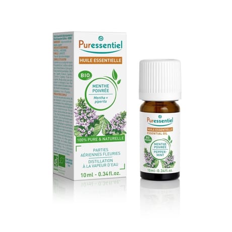Puressentiel huile essentielle bio menthe poivrée 10ml