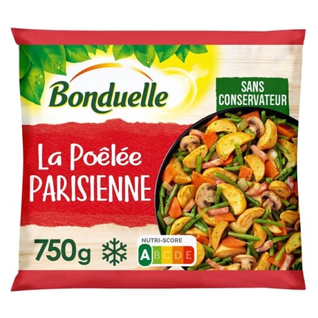 Bonduelle poêlée parisienne 750g