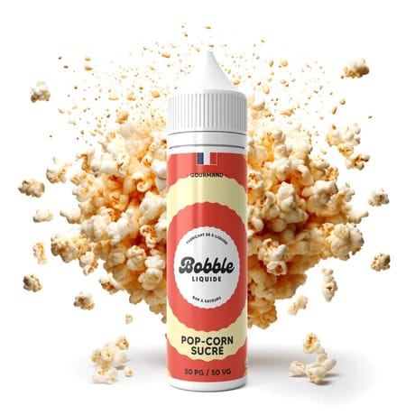 Bobble e-liquide Pop-corn sucré 50ml