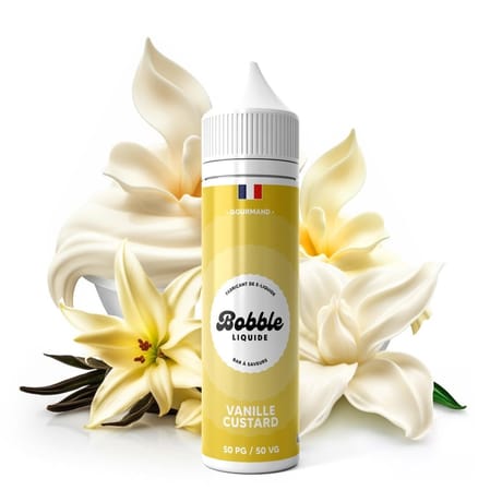 Bobble e-liquide Vanille custard 50ml