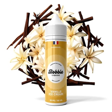 Bobble e-liquide Vanille ice cream 50ml