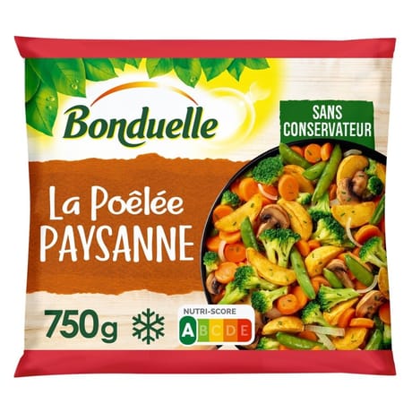 Bonduelle poêlée paysanne 750g