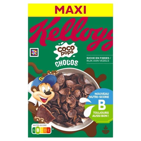 Kellogg's coco pops céréales chocos 550g