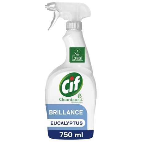 Cif spray brillance expert vitres ecolabel 750ml