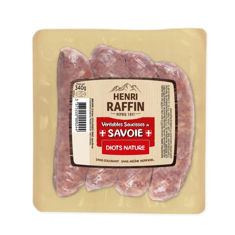 Henri Raffin Diots de Savoie Nature x 4 340g