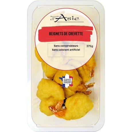 Beignets de crevette 375g