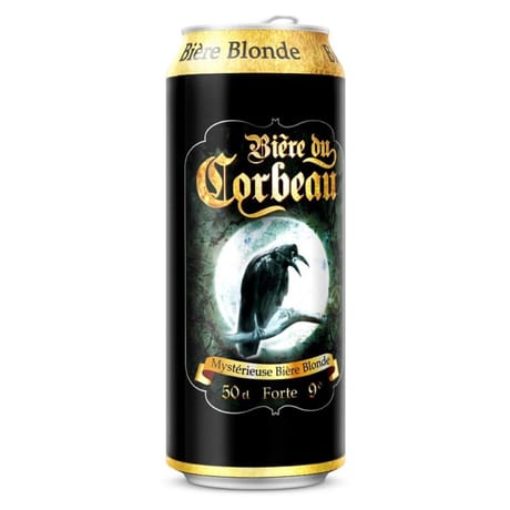 Corbeau boite 50cl 9%vol
