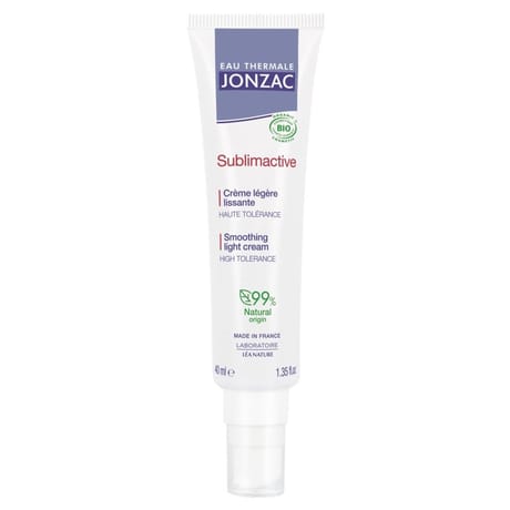 Eau thermale jonzac crème légère lissante bio 40ml