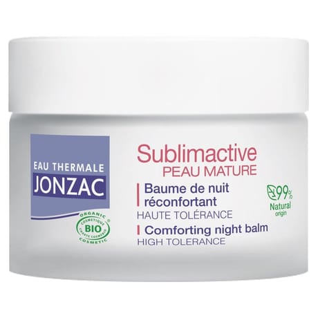 Eau thermale jonzac/sub pm baume nuit pot bio 50ml