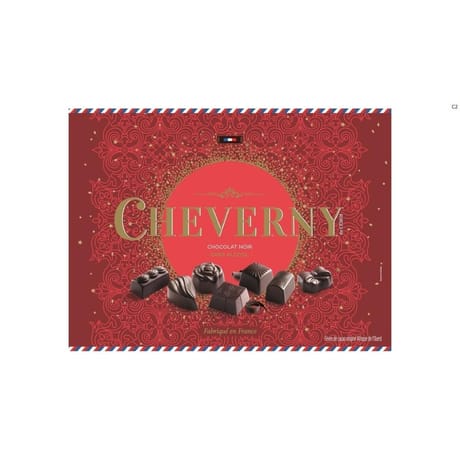 Boite de cheverny rouge noir  459g