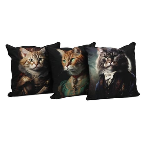 Coussin chat 45x45cm