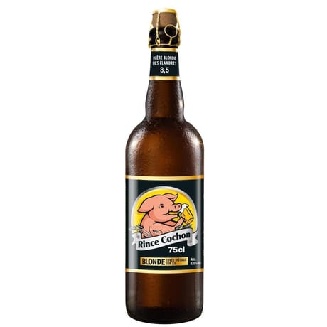 Rince cochon bière bouteille 8.5%Vol. 75cl