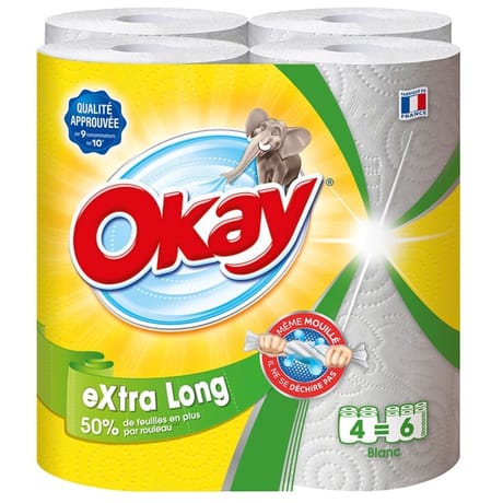 Okay extra long 4=6 rouleaux