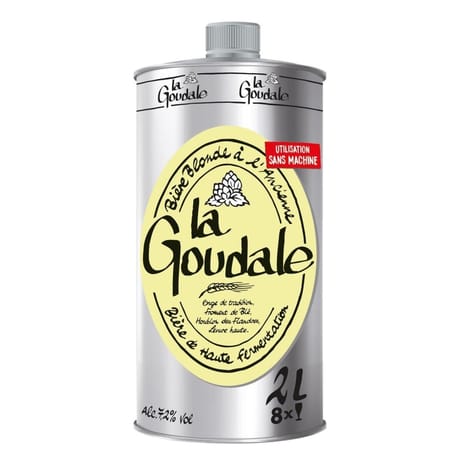 La goudale blonde bidon 2l 7.2°
